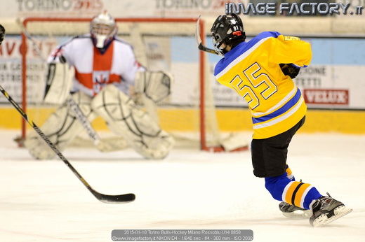 2015-01-10 Torino Bulls-Hockey Milano Rossoblu U14 0858